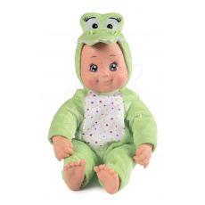 Smoby Panenka v kostýmu Krokodýl MiniKiss Croc zelený se zvukem polibku s měkkým tělíčkem od 12 měsíců Smoby Panenka v kostýmu Krokodýl MiniKiss Croc zelený se zvukem polibku s měkkým tělíčkem od 12 měsíců