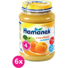 6x HAMÁNEK s Meruňkami neslazeno DIA 180 g 6x HAMÁNEK s Meruňkami neslazeno DIA 180 g
