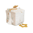 Kostka textilní s aktivitami Newborn Naturals