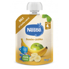 NESTLÉ Kapsička banán a jablko 90 g NESTLÉ Kapsička banán a jablko 90 g