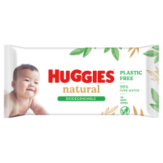 HUGGIES® Ubrousky vlhčené Biodegradable 48 ks HUGGIES® Ubrousky vlhčené Biodegradable 48 ks