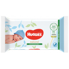 HUGGIES® Ubrousky vlhčené Biodegradable 48 ks HUGGIES® Ubrousky vlhčené Biodegradable 48 ks