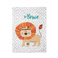 MR. LITTLE FOX Dětská deka Indian lion MR. LITTLE FOX Dětská deka Indian lion