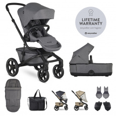 EASYWALKER Kočárek kombinovaný Jimmey Iris Grey XXL RWS EASYWALKER Kočárek kombinovaný Jimmey Iris Grey XXL RWS