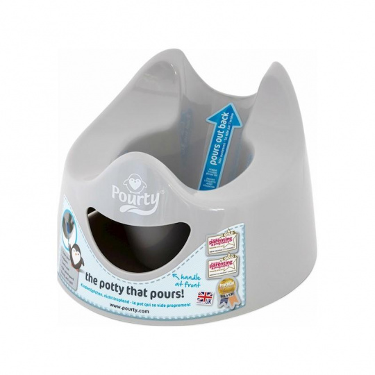 POURTY Nočník snadno vylévatelný Grey POURTY Nočník snadno vylévatelný Grey
