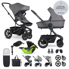 EASYWALKER Kočárek kombinovaný Harvey⁵ Pebble Grey XXL AIR + KIDDY Evoluna i-size 2 + základna EASYWALKER Kočárek kombinovaný Harvey⁵ Pebble Grey XXL AIR + KIDDY Evoluna i-size 2 + základna
