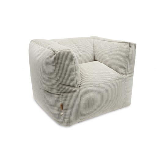 Křeslo dětské Beanbag Corduroy Olive Green
