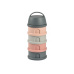 Sada kelímků na sušené mléko / svačinu Mineral Grey  /Pink