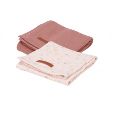 Pleny 70x70cm Květiny Pink 2ks Pleny 70x70cm Květiny Pink 2ks