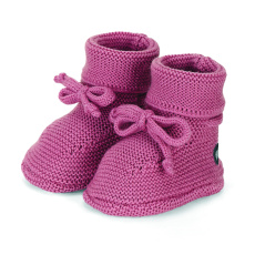 STERNTALER Botičky pletené vlněné MERINO pink dívka vel.13/14-2-3 m STERNTALER Botičky pletené vlněné MERINO pink dívka vel.13/14-2-3 m