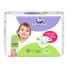 BELLA PANDA Pleny jednorázové 5 Junior (12-25 kg) 36 ks