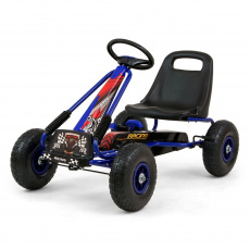 Dětská šlapací motokára Go-kart Milly Mally Thor modrá Dětská šlapací motokára Go-kart Milly Mally Thor modrá
