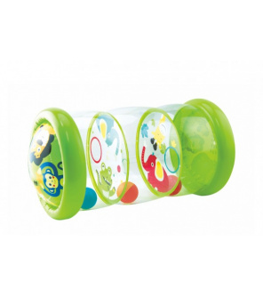 Válec edukační dětský nafukovací PVC 20,3x43,2cm + míčky 3ks v krabici 29x24x6cm 6m+ Válec edukační dětský nafukovací PVC 20,3x43,2cm + míčky 3ks v krabici 29x24x6cm 6m+