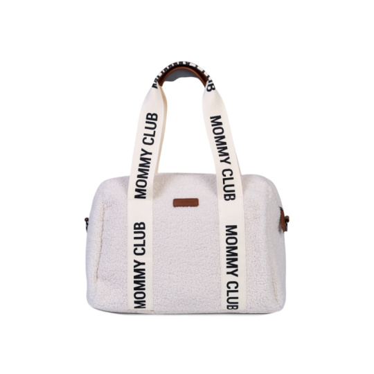 Přebalovací taška Mommy Club Signature Teddy Off White