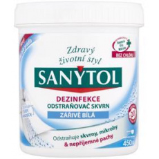 SANYTOL Dezinfekční odstraňovač skvrn bělící 450 g SANYTOL Dezinfekční odstraňovač skvrn bělící 450 g