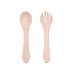 PETITE&MARS Příbor silikonový TAKE&MATCH Desert Sand 6m+ PETITE&MARS Příbor silikonový TAKE&MATCH Desert Sand 6m+