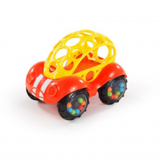 OBALL Hračka autíčko Rattle & Roll Oball™ červeno / žluté 3m+ OBALL Hračka autíčko Rattle & Roll Oball™ červeno / žluté 3m+