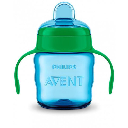 Philips AVENT Hrneček pro první doušky Classic 200 ml s držadly chlapec