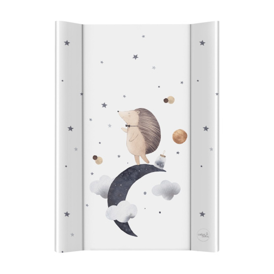 CEBA BABY Podložka přebalovací 2-hranná s pevnou deskou (50x70) Ultra Light Hedgehog the Dreamer