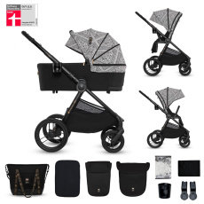 KINDERKRAFT Kočárek kombinovaný Nea 2 2v1 Lunar Black Bizuu KINDERKRAFT Kočárek kombinovaný Nea 2 2v1 Lunar Black Bizuu