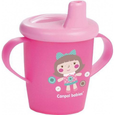 CANPOL BABIES Nevylévací hrníček TOYS – růžový (250 ml) CANPOL BABIES Nevylévací hrníček TOYS – růžový (250 ml)