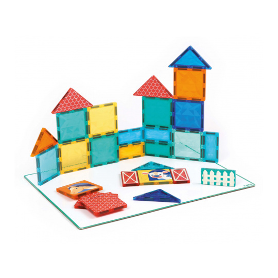 Magnetická stavebnice s tabulí Farma 27 ks