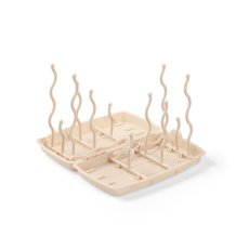 BABYONO Stojan na sušení kojeneckých lahví a dudlíků béžový BABYONO Stojan na sušení kojeneckých lahví a dudlíků béžový