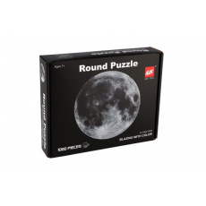 Puzzle kulaté Měsíc 1000 dílků 67,5x67,5cm v krabici 26x21x5,5cm Puzzle kulaté Měsíc 1000 dílků 67,5x67,5cm v krabici 26x21x5,5cm