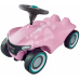 BIG Odrážedlo Bobby Car Neo Rosé BIG růžové zvukové s 3vrstvými gumovými koly a ergonomické sedátko od 12 měsíců