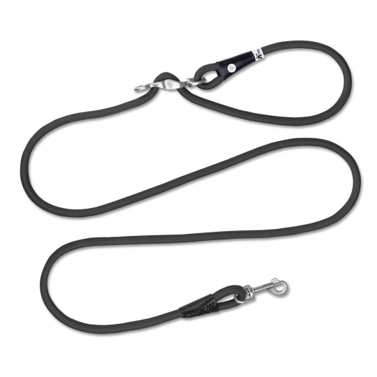 CURLI Vodítko pro psy Vario Comfort Black L