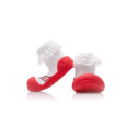 ATTIPAS Botičky Ballet AB01 Red L vel.21,5, 116-125 mm