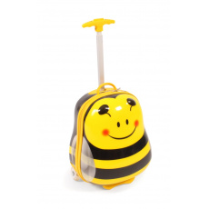 Bayer Chic Skořepinový kufřík s kolečky "včelka"