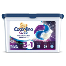 COCCOLINO Care kapsle Černé a tmavé prádlo 40 praní COCCOLINO Care kapsle Černé a tmavé prádlo 40 praní