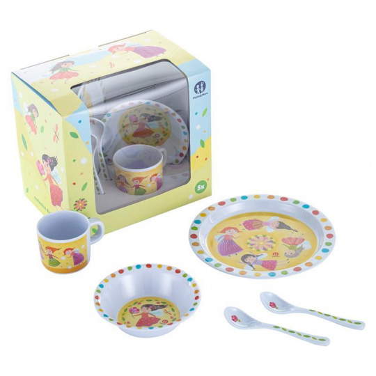 PETITE&MARS Sada pohádkového nádobí Víla 5 ks PETITE&MARS Sada pohádkového nádobí Víla 5 ks