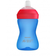 Philips AVENT Hrneček Grippy s jemnou hubičkou 300 ml chlapec