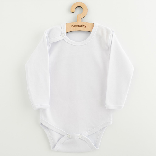 Body dlouhý rukáv New Baby II - bílé