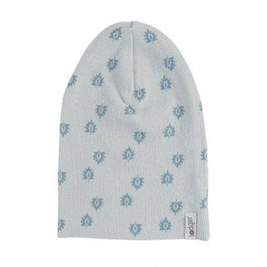 LODGER Beanie Print Rib Ice Flow 1 - 2 roky