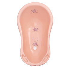 MALTEX Vanička se zátkou Sloník Minimal 100 cm - peach pink MALTEX Vanička se zátkou Sloník Minimal 100 cm - peach pink