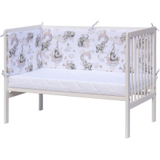 Scarlett Mantinel do postýlky 4dílný - Scarlett Indi - 180 x 40 cm Scarlett Mantinel do postýlky 4dílný - Scarlett Indi - 180 x 40 cm