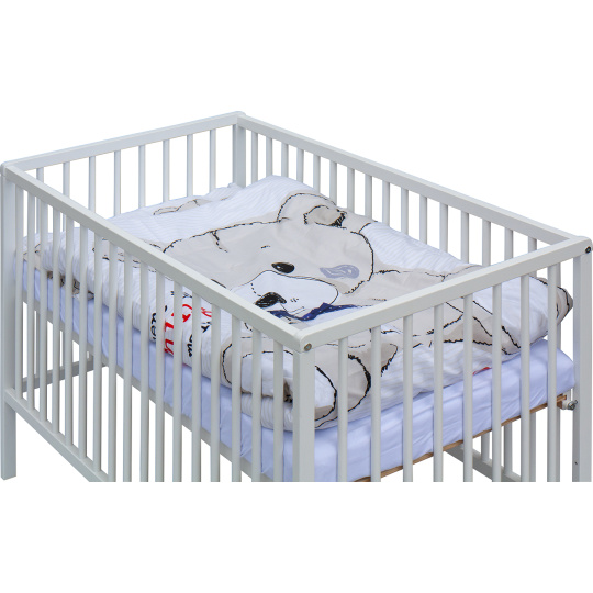 Scarlett Dětská postýlka s kompletní výbavou Scarlett 120 x 60 cm - Tiko Scarlett Dětská postýlka s kompletní výbavou Scarlett 120 x 60 cm - Tiko