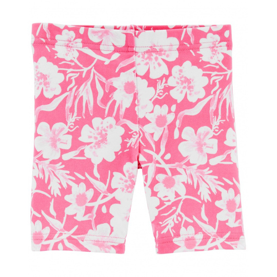 CARTER'S Kraťasy Pink Floral holka 9m