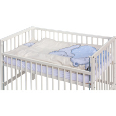 Scarlett Dětská postýlka s kompletní výbavou Scarlett 120 x 60 cm - Bary