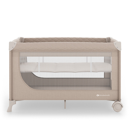 KINDERKRAFT Postýlka cestovní Leody Up Beige KINDERKRAFT Postýlka cestovní Leody Up Beige
