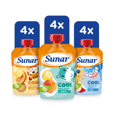 SUNAR Kapsičky Cool mix ovoce 12x 110g SUNAR Kapsičky Cool mix ovoce 12x 110g