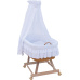 Scarlett Mojžíšův košík pro miminko s nebesy Scarlett Martin - bílá