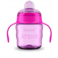 Philips AVENT Hrneček pro první doušky Classic 200 ml s držadly dívka