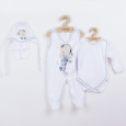 Soupravička 4-dílná New Baby Medvídek Play   DOPRODEJ