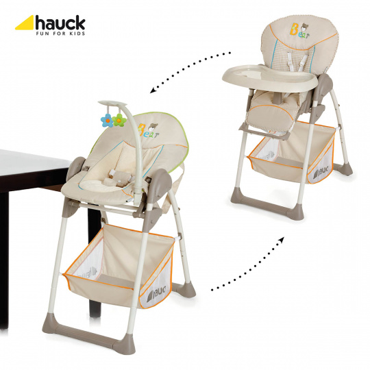 Hauck Sit´n Relax 2022 jídelní židlička 2v1