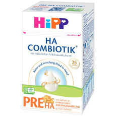 HiPP Výživa počáteční kojenecká od narození HA 1 Combiotik®, 600 g HiPP Výživa počáteční kojenecká od narození HA 1 Combiotik®, 600 g