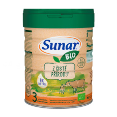 SUNAR BIO 3 Mléko pokračovací, 700g SUNAR BIO 3 Mléko pokračovací, 700g